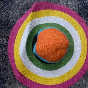 Colorful Striped Sun Hat